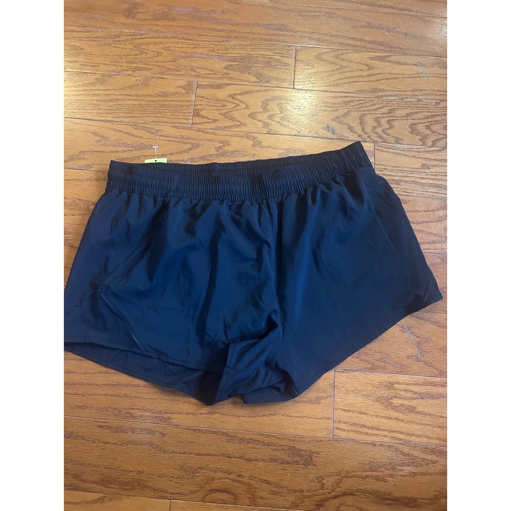 All in Motion Women XXL Black Core Run Shorts NWT 3G3LZ8 Activewear
